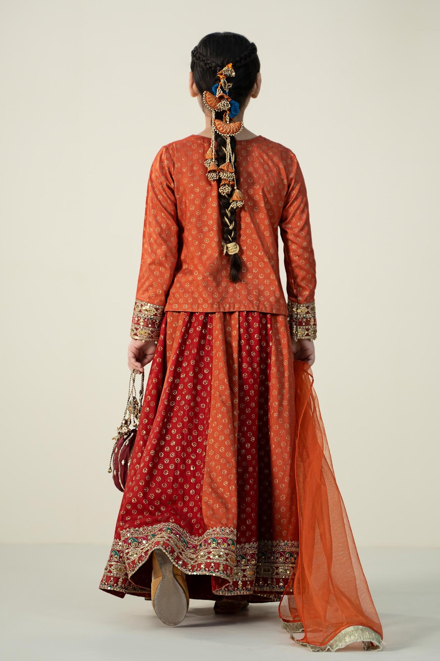 3 Piece Printed Linen Suit