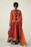 3 Piece Printed Linen Suit