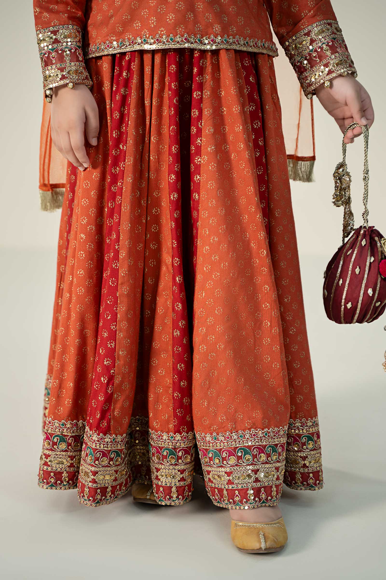3 Piece Printed Linen Suit