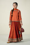 3 Piece Printed Linen Suit