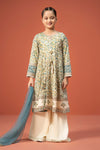 3 Piece Printed Linen Suit