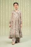 3 Piece Printed Linen Suit
