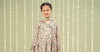 3 Piece Printed Linen Suit