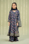 3 Piece Printed Linen Suit