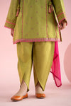 3 Piece Embroidered Jacquard Brochia Suit