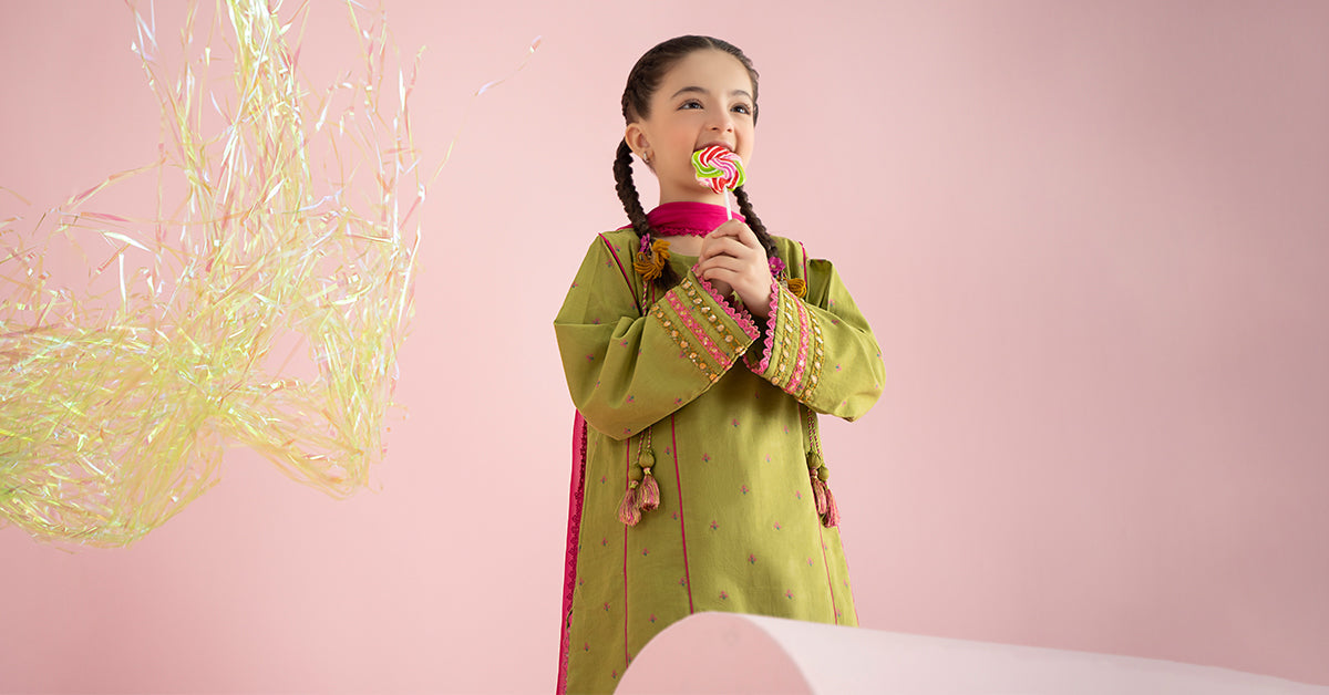 3 Piece Embroidered Jacquard Brochia Suit