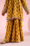 3 Piece Embroidered Linen Suit