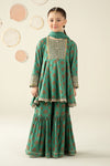 3 Piece Embroidered Linen Suit