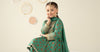 3 Piece Embroidered Linen Suit