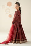 3 Piece Embroidered Slub Khaddar Suit