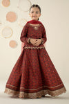 3 Piece Embroidered Slub Khaddar Suit