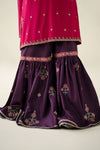 3 Piece Embroidered Linen Suit