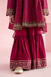 3 Piece Embroidered Filament Viscose Suit