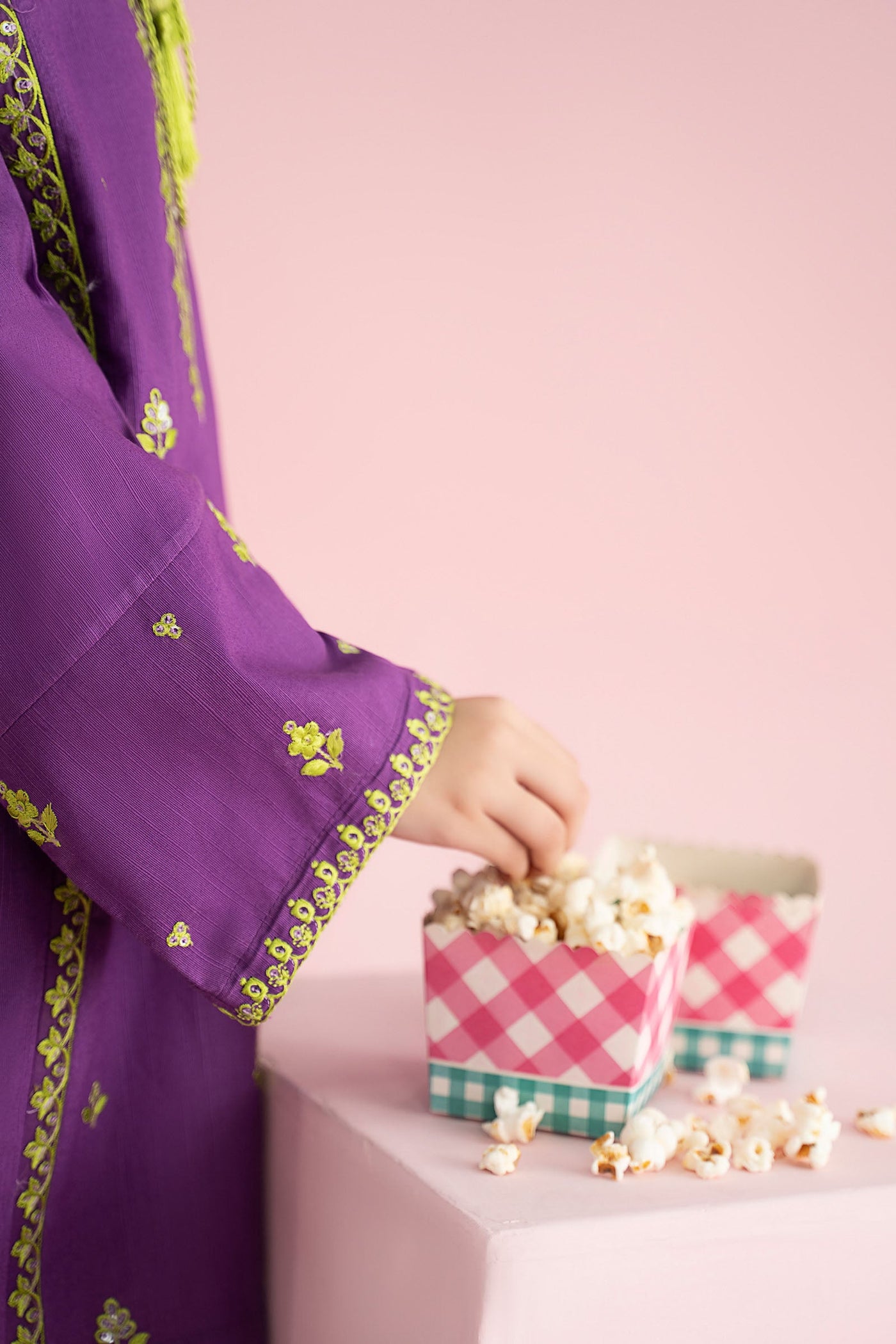 3 Piece Embroidered Khaddar Suit