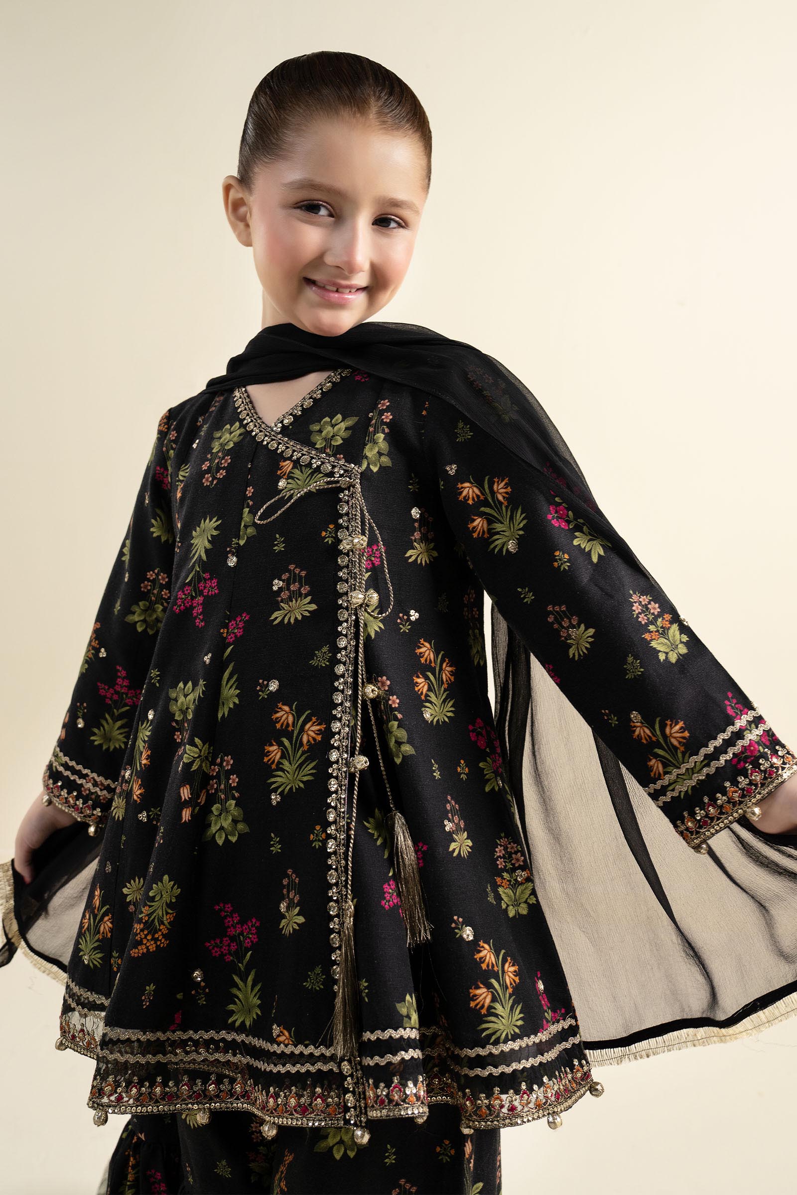 3 Piece Embroidered Khaddar Suit