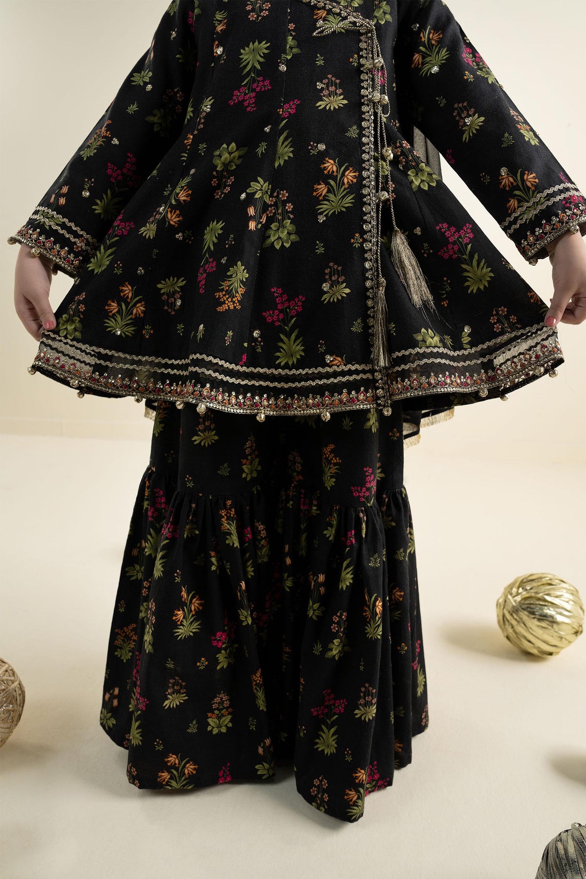 3 Piece Embroidered Khaddar Suit