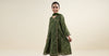 3 Piece Embroidered Raw Silk Suit