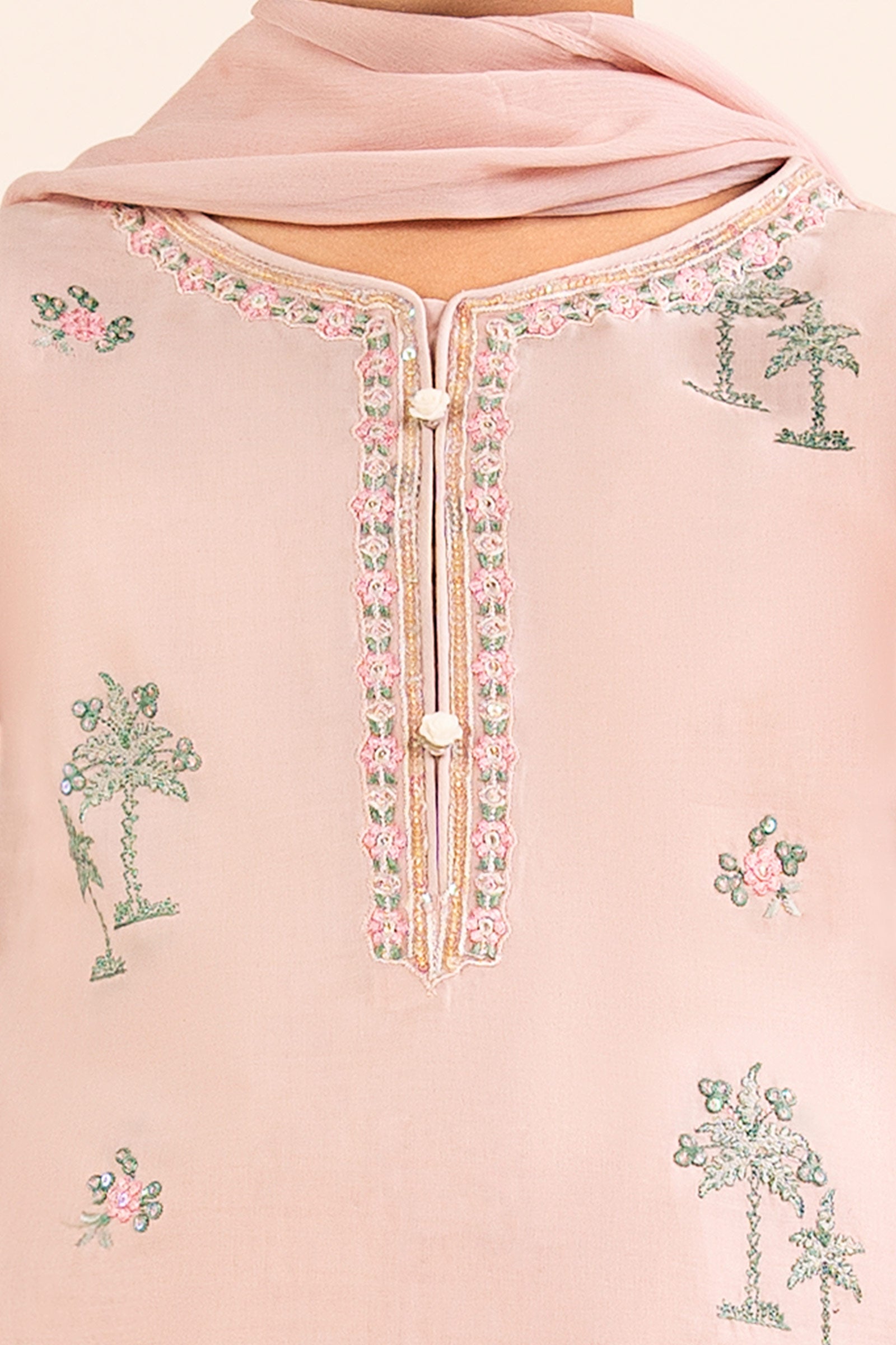 3 Piece Embroidered Lawn Suit