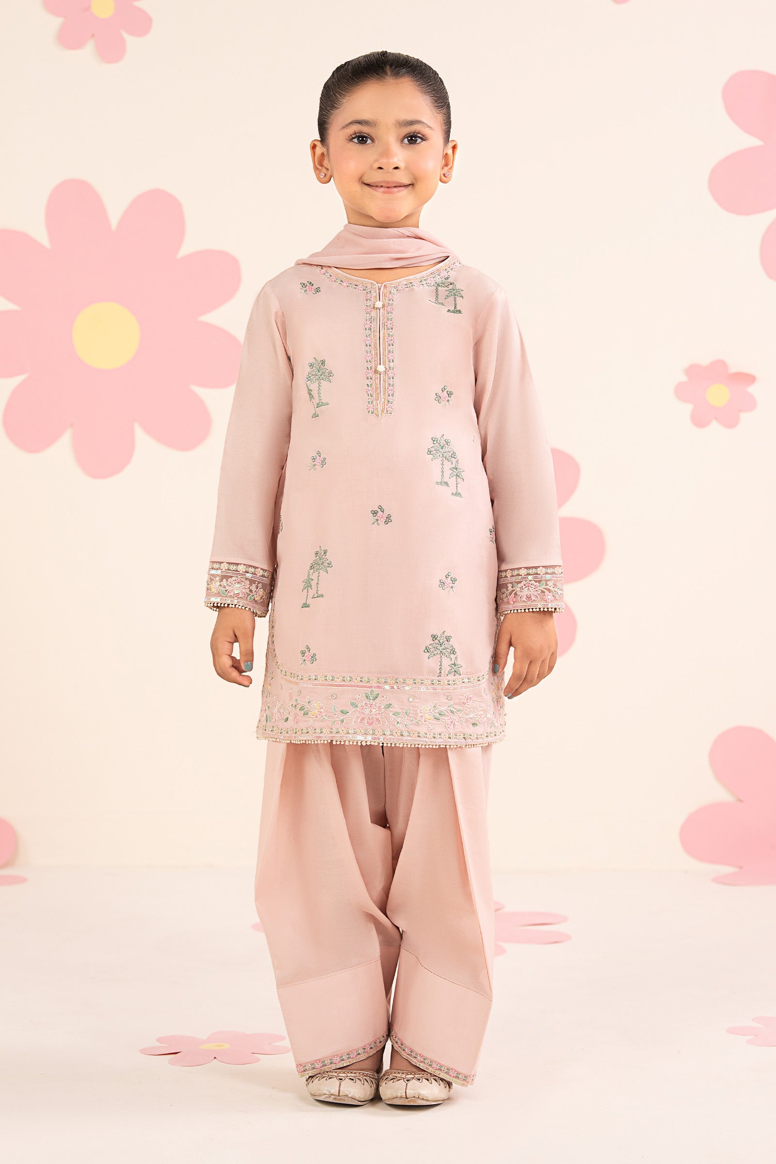 3 Piece Embroidered Lawn Suit