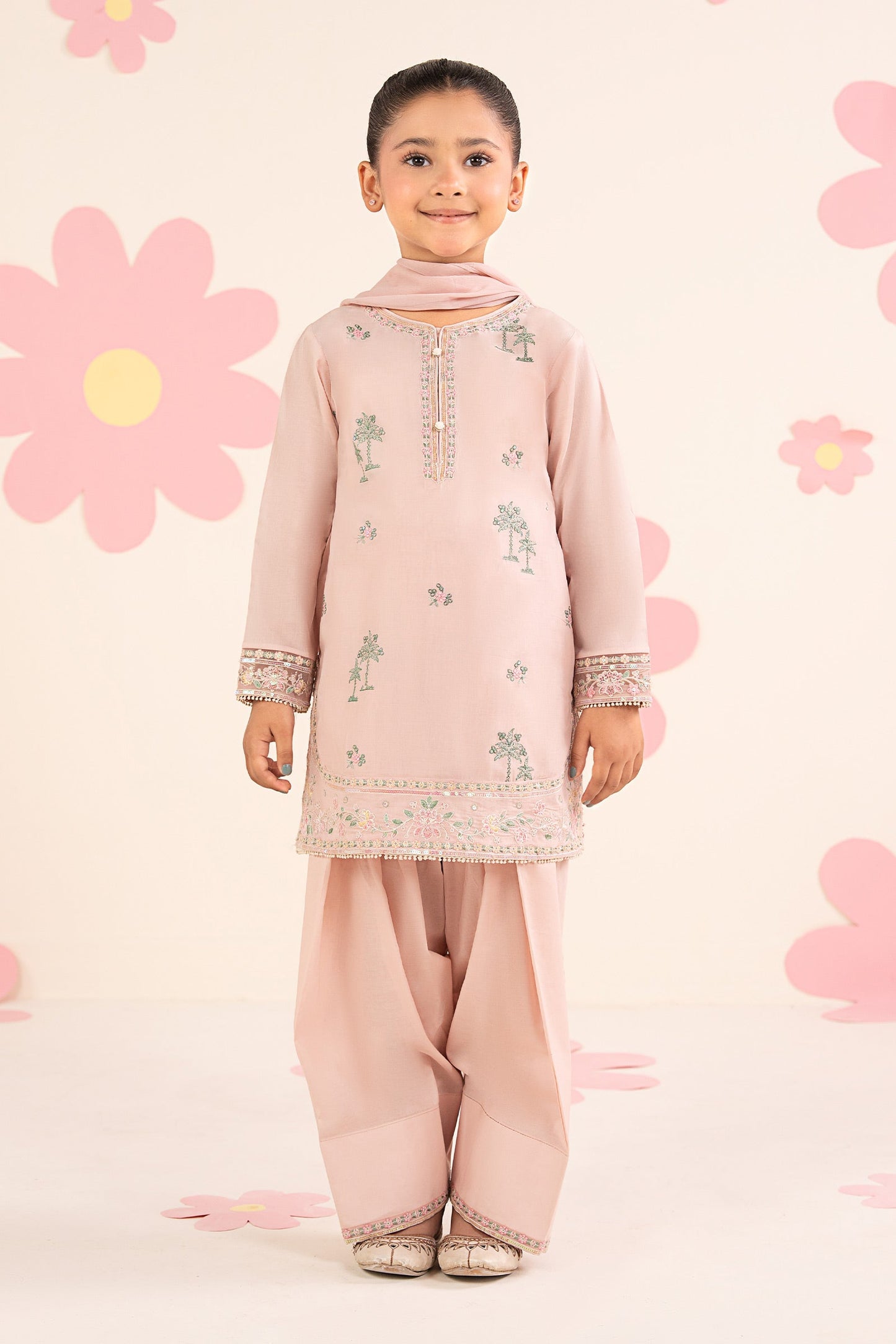 3 Piece Embroidered Lawn Suit