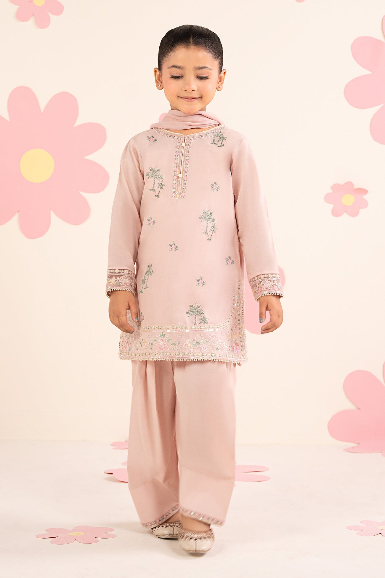 3 Piece Embroidered Lawn Suit