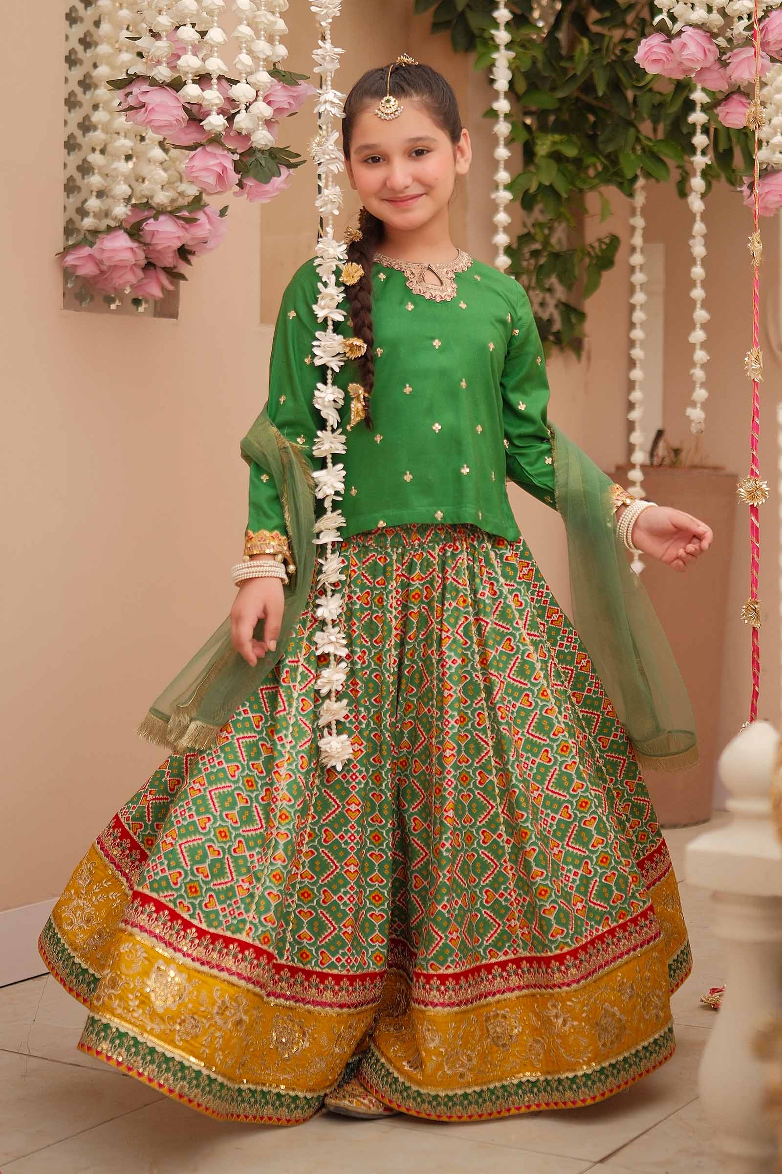 3 Piece Embroidered Linen Suit