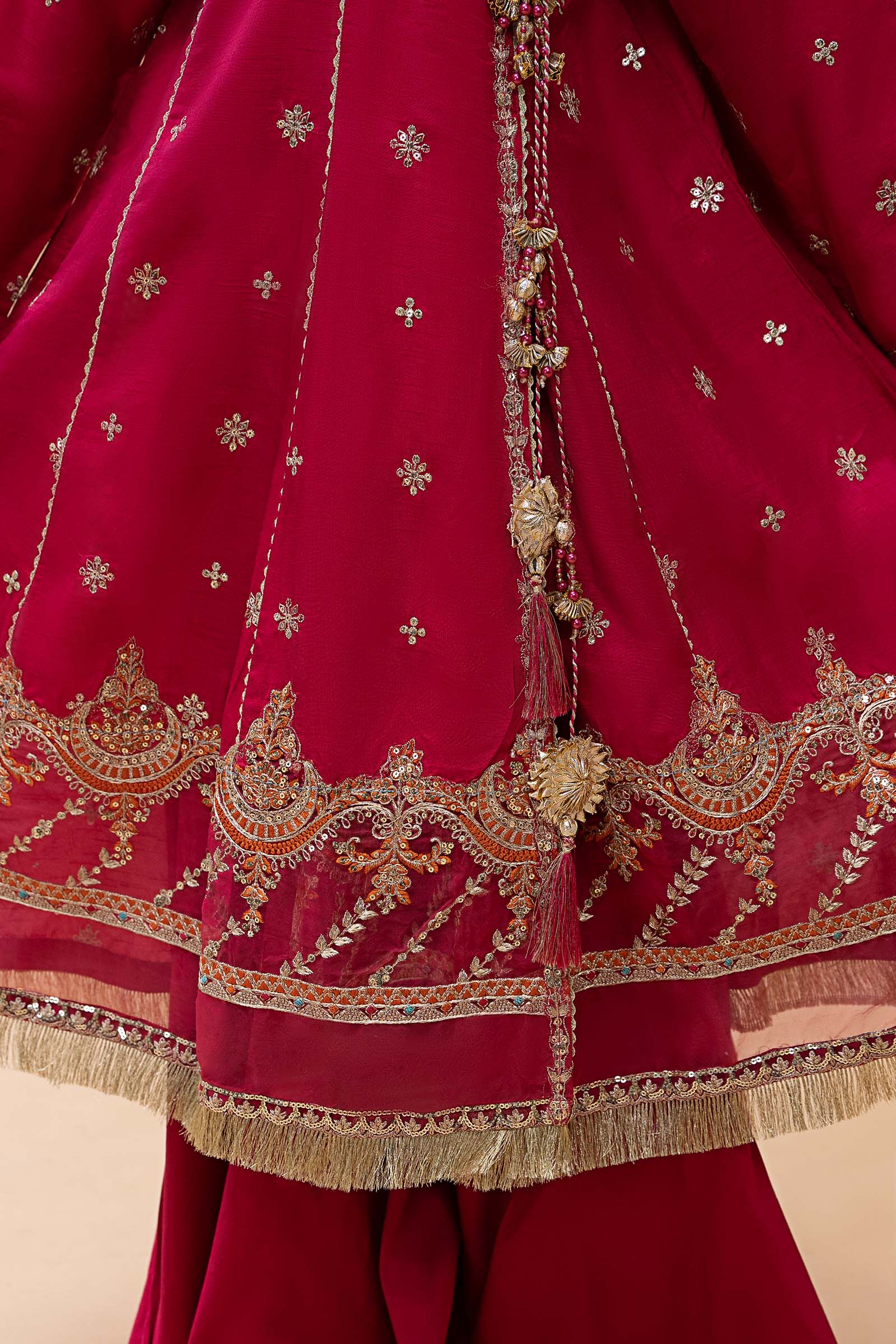 3 Piece Embroidered Suit