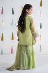 3 Piece Embroidered Paper Cotton Suit