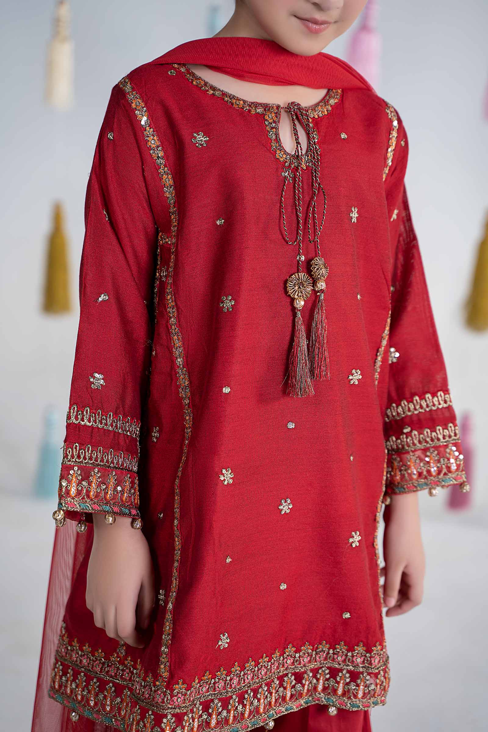 3 Piece Embroidered Yarn Dyed Suit