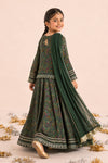 3 Piece Embroidered Raw Silk Suit