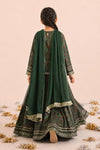 3 Piece Embroidered Raw Silk Suit
