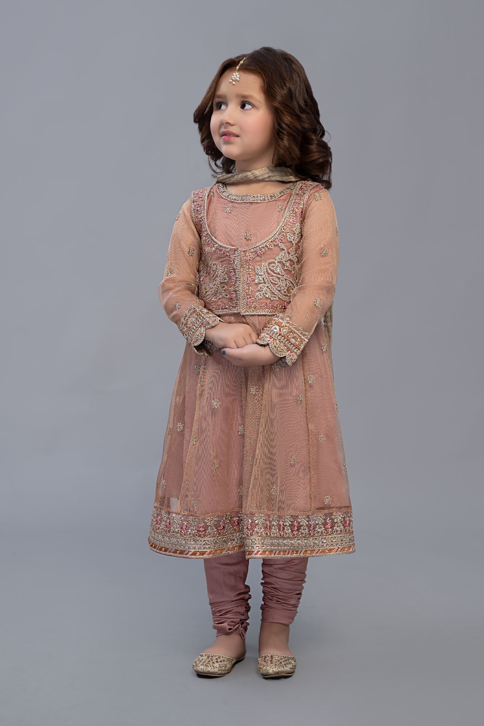 3 Piece Embroidered Suit