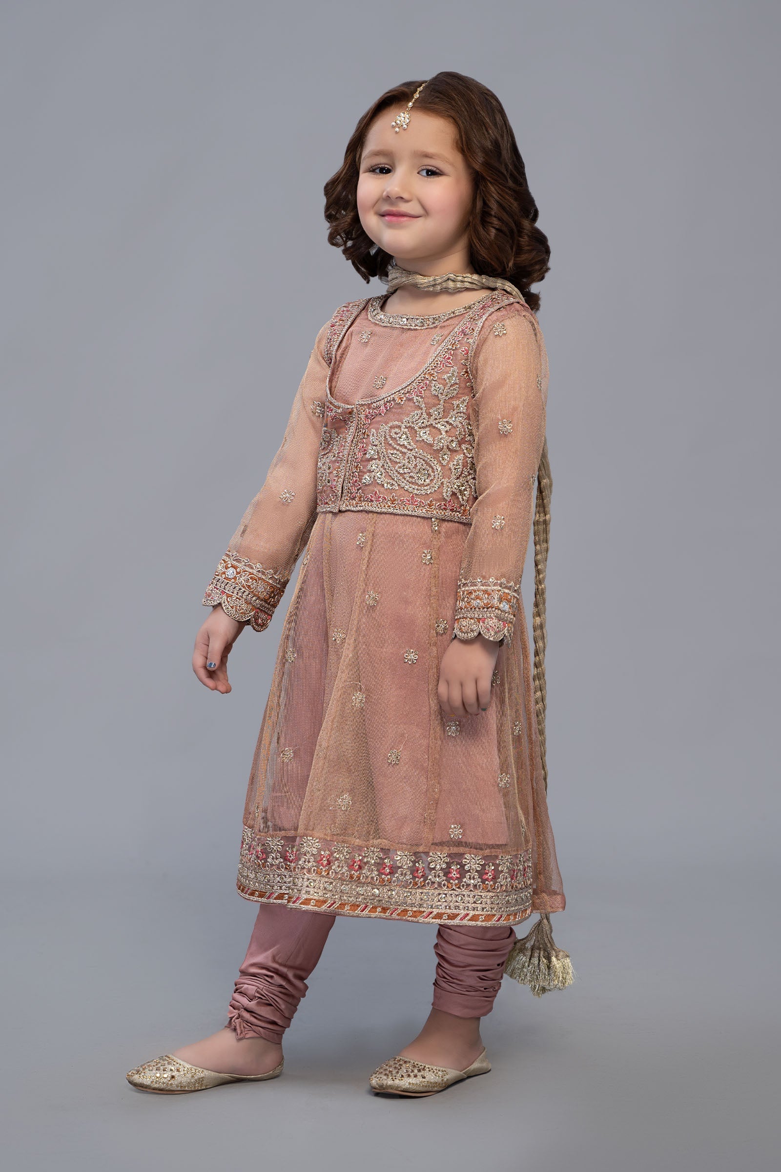 3 Piece Embroidered Suit