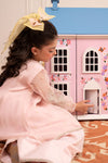2 Piece Embroidered Organza Suit