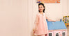 2 Piece Embroidered Organza Suit