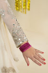 3 Piece Embroidered Net Suit