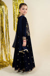 3 Piece Embroidered Velvet Suit