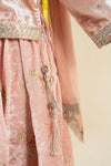 3 Piece Embroidered Velvet Suit