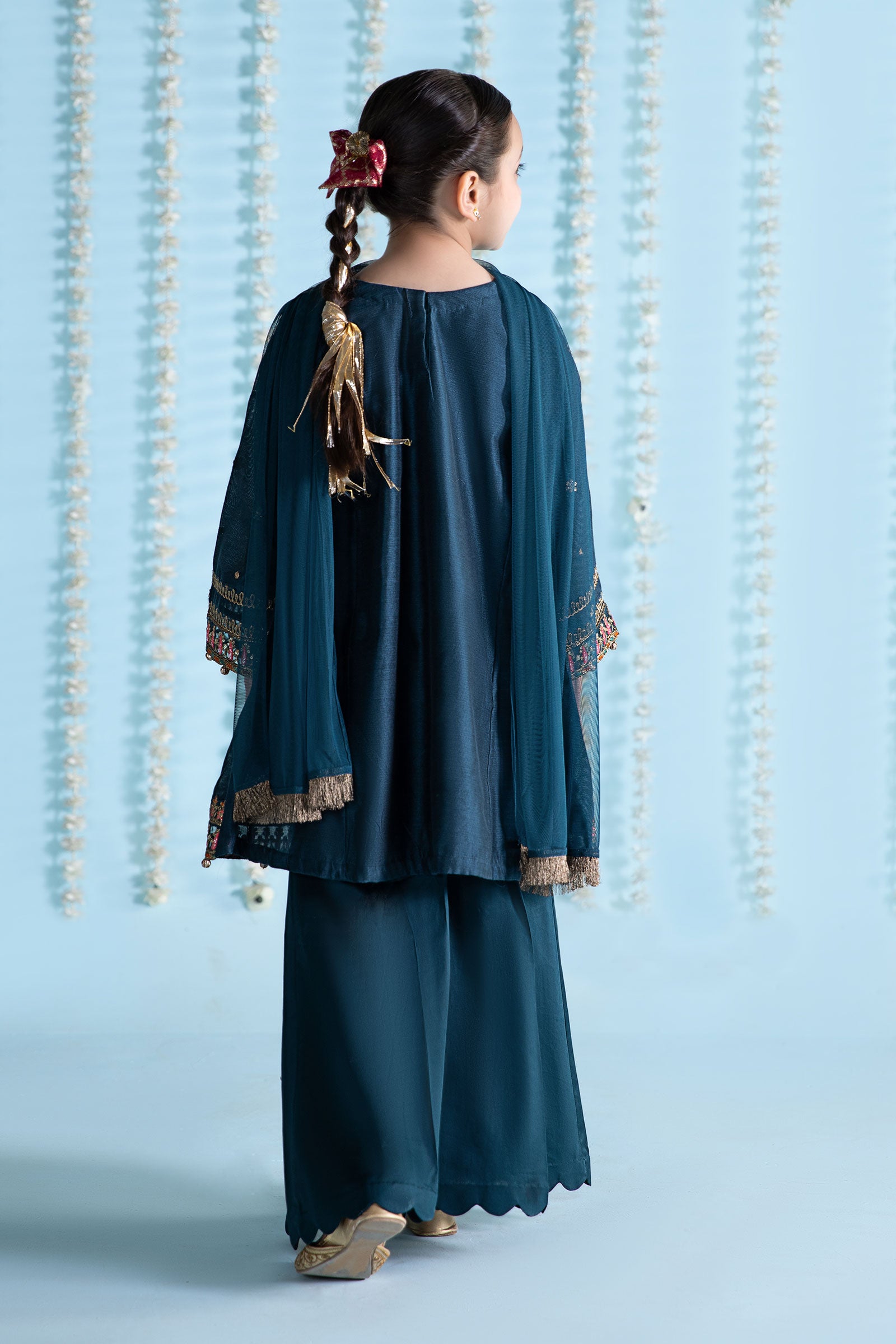 3 Piece Embroidered Yarn Dyed Suit