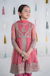 3 Piece Embroidered Organza Suit