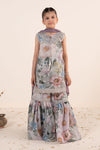 3 Piece Embroidered Paper Cotton Suit