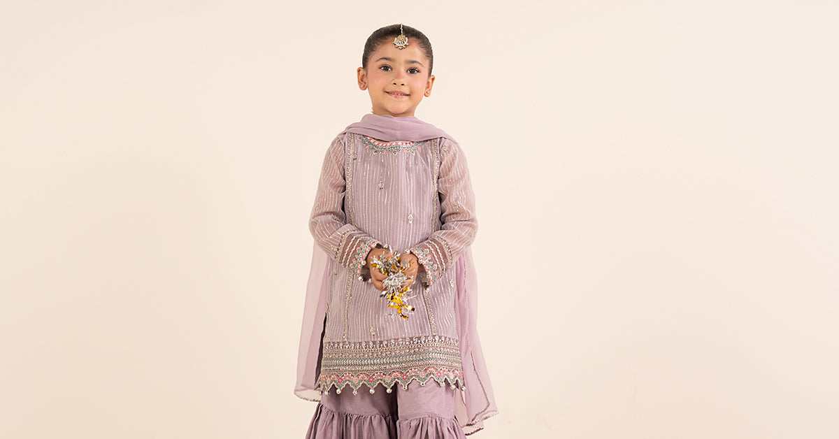 3 Piece Embroidered Yarn Dyed Suit