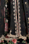 4 Piece Embroidered Net Suit