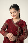 3 Piece Embroidered Suit