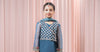 3 Piece Embroidered Organza Suit