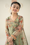 3 Piece Embroidered Organza Suit