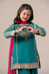 3 Piece Embroidered Organza Suit