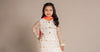 3 Piece Embroidered Organza Lurex Suit