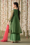 3 Piece Embroidered Organza Suit