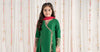 3 Piece Embroidered Cotton Satin Suit